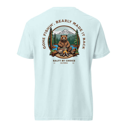 Bearly Gone Fishin Unisex Heavy Tee