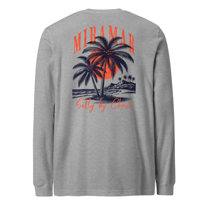 Palm Trees Unisex Long Sleeve Tee