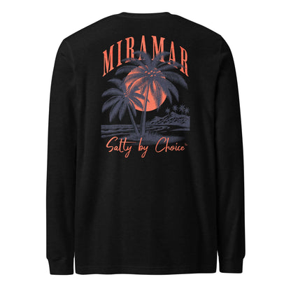 Palm Trees Unisex Long Sleeve Tee