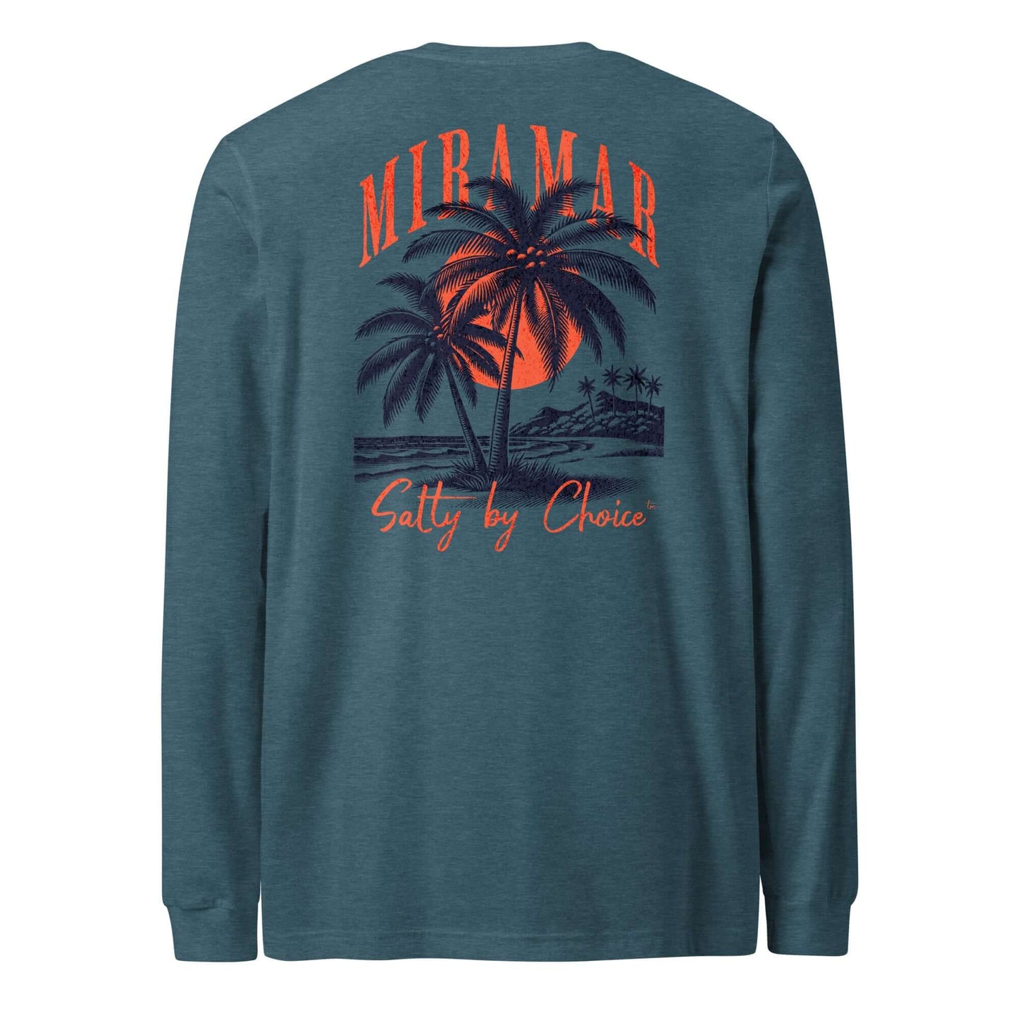 Palm Trees Unisex Long Sleeve Tee