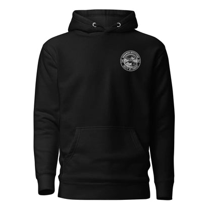 Montana Unisex Hoodie Black by Miramar Outfitters Salty By Choice Collection