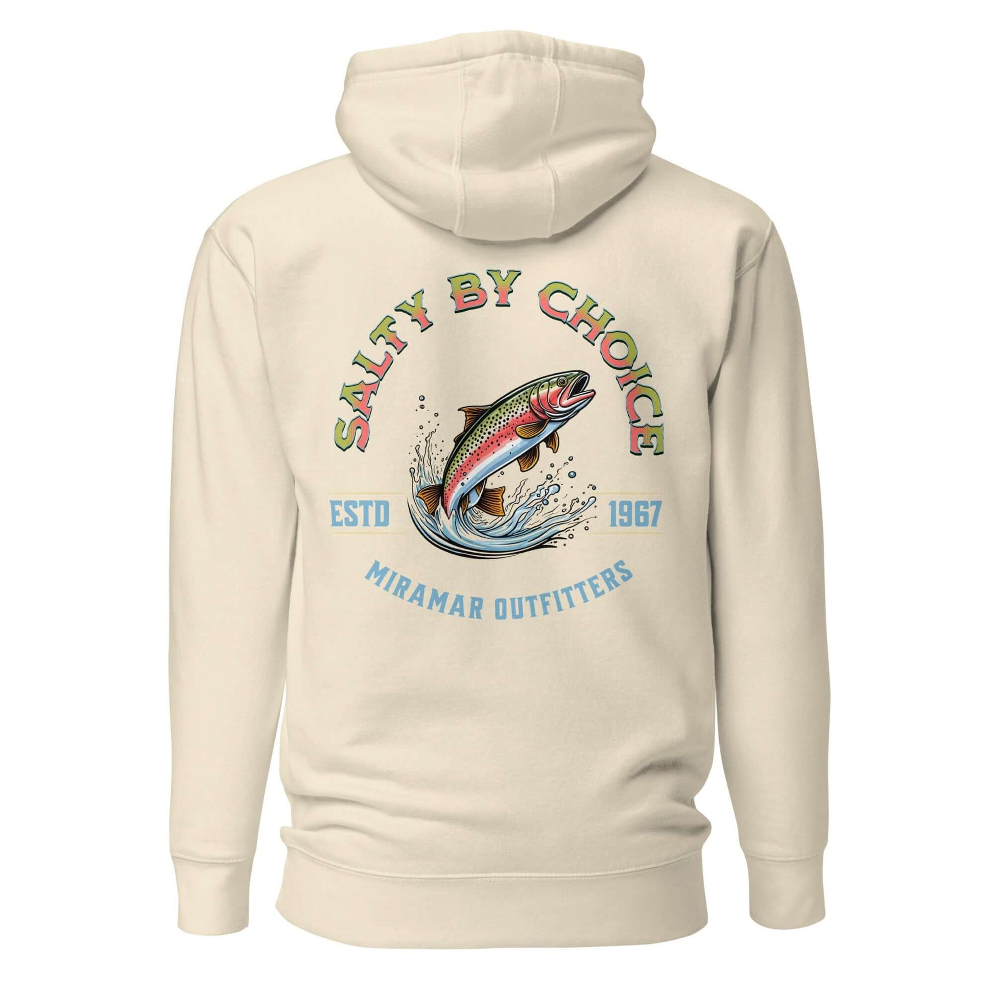 Offshore Pursuit Unisex Hoodie Bone by Miramar Outfitters Salty By Choice Collection