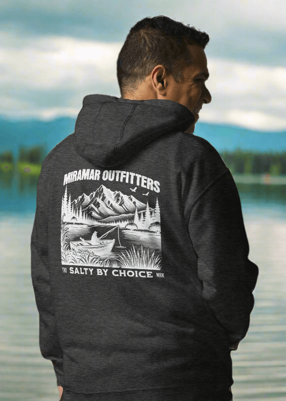 Montana Unisex Hoodie by Miramar Outfitters Salty By Choice Collection