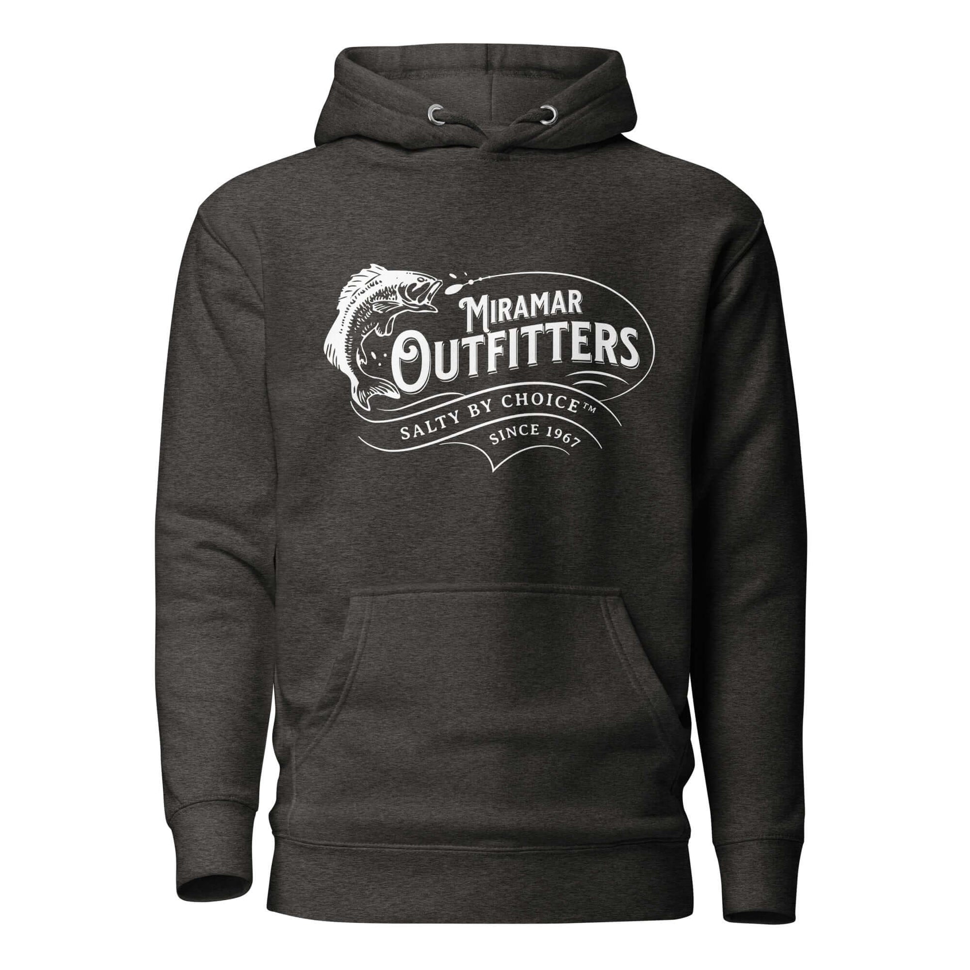 Nordic Fisherman Unisex Hoodie Charcoal Heather by Miramar Outfitters Salty By Choice Collection