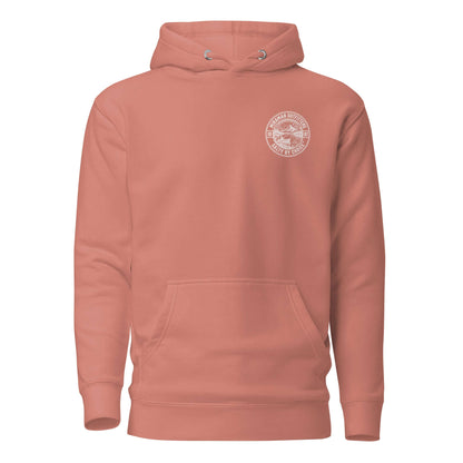 Montana Unisex Hoodie Dusty Rose by Miramar Outfitters Salty By Choice Collection