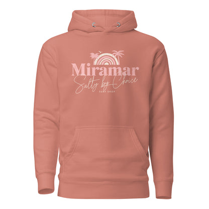 Sunset California Unisex Hoodie Dusty Rose by Miramar Outfitters Salty By Choice Collection