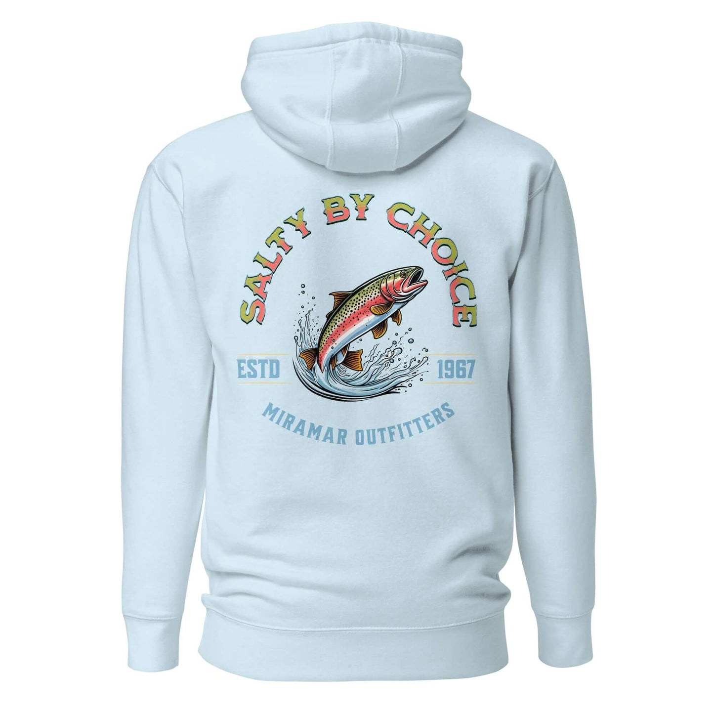 Offshore Pursuit Unisex Hoodie Sky Blue by Miramar Outfitters Salty By Choice Collection