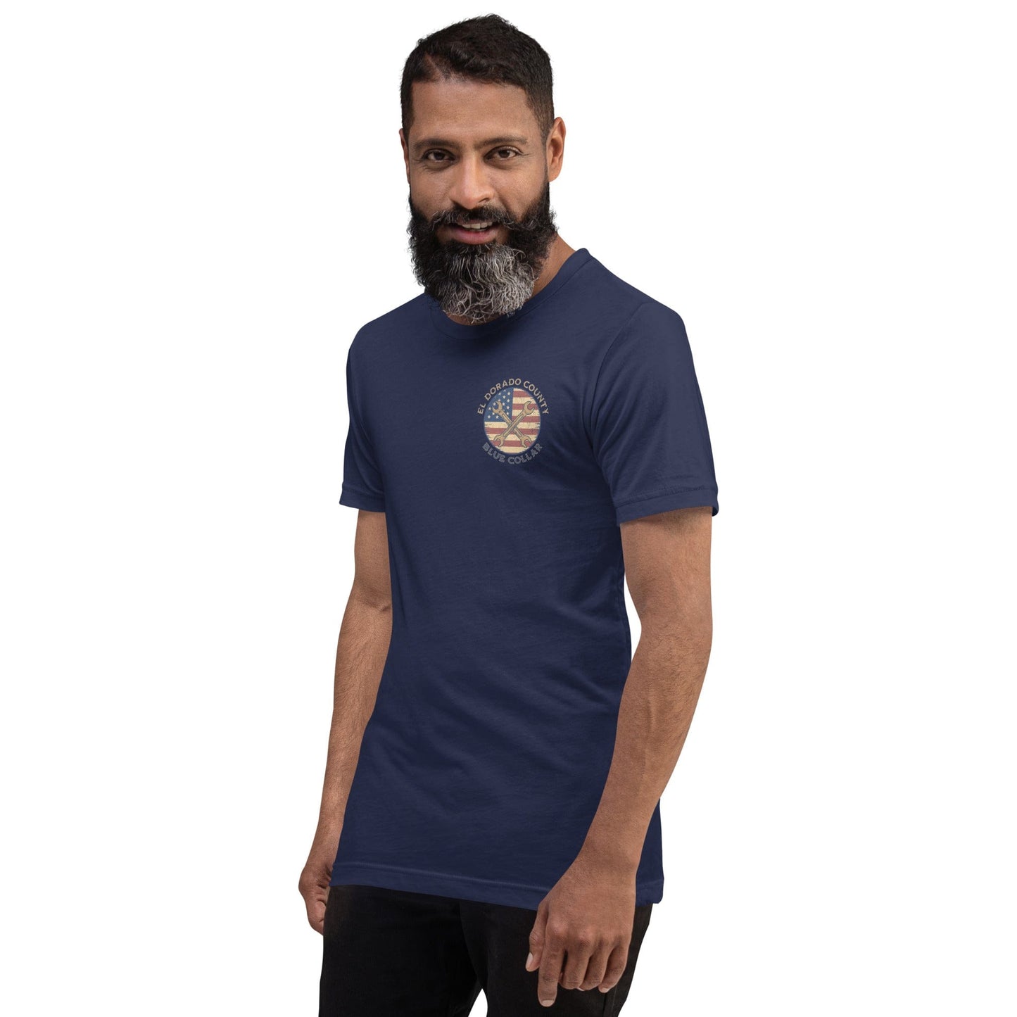 Blue Collar Mens T-Shirt by Salty By Choice® We love the beach ocean and anything around water.