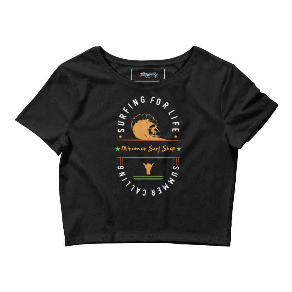 For Life Crop Tee by Miramar Outfitters Salty By Choice Collection