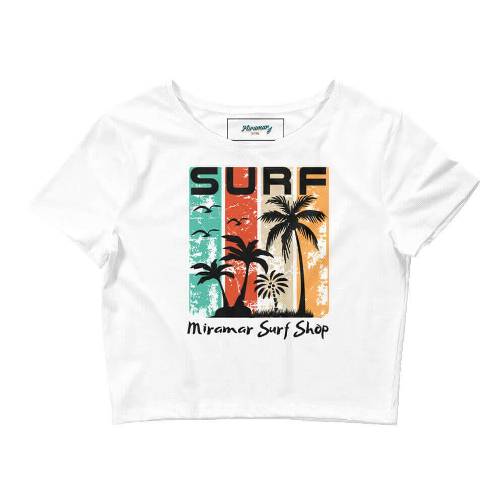 Surf 4 Row Crop Tee.