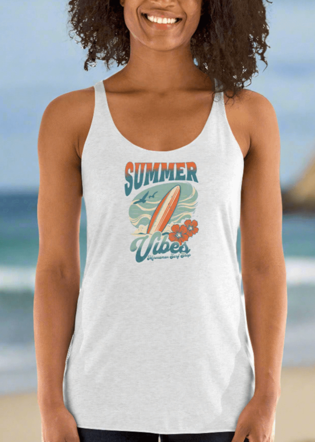 Summer Vibes Racerback Tank