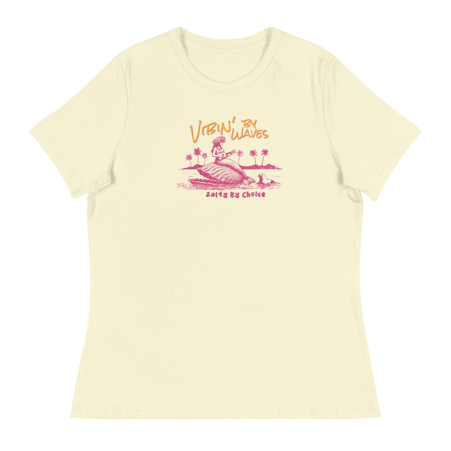 Vibin Women's Tee Citron by Miramar Outfitters Salty By Choice Collection