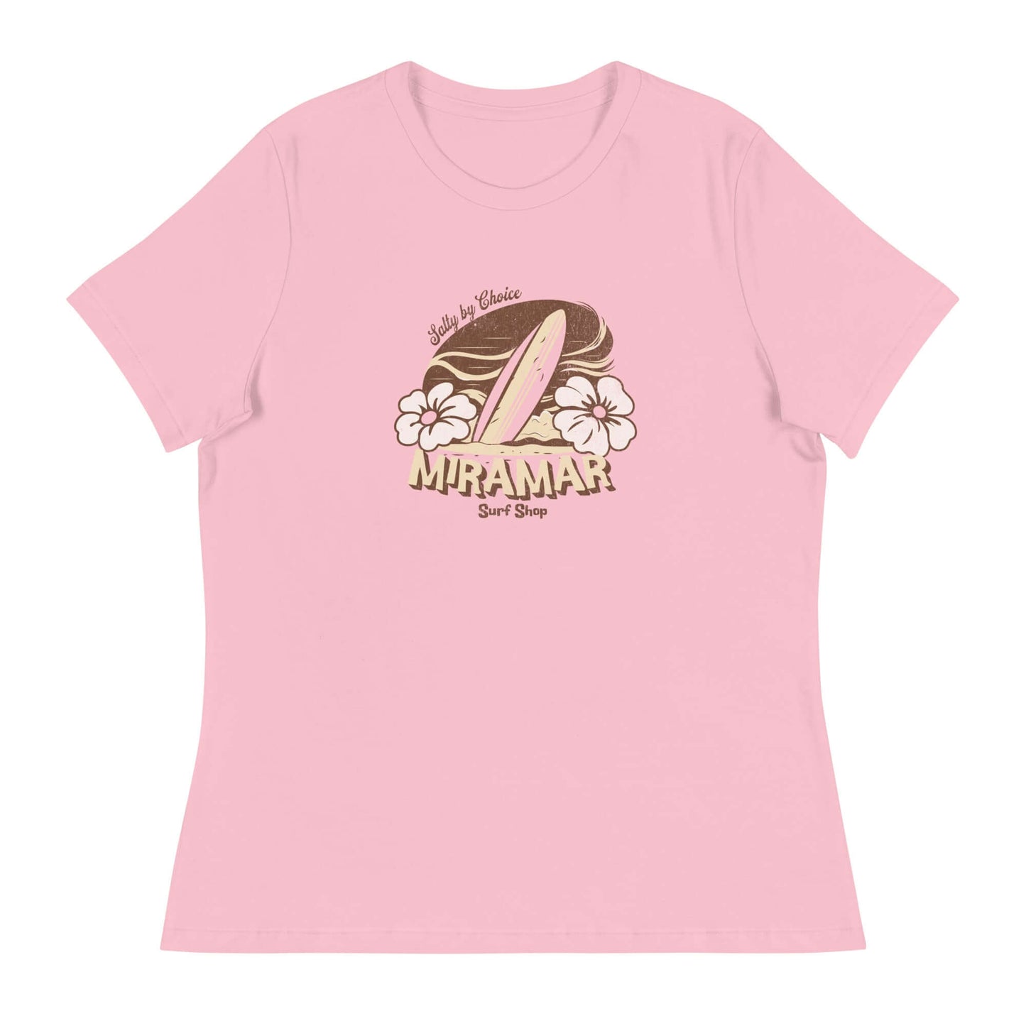 Salty and Pink Relaxed Fit Ladies Tee